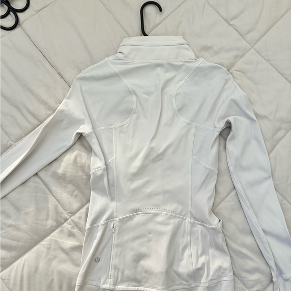 Lululemon White Zip Up - Picture 5 of 6